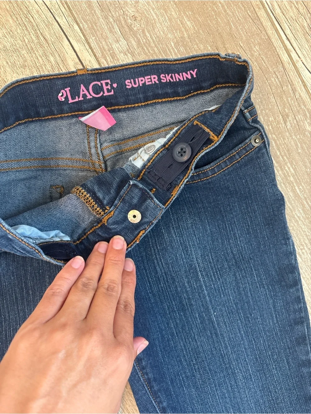 The Children's Place Navy Blue Slim Jeans for Girls